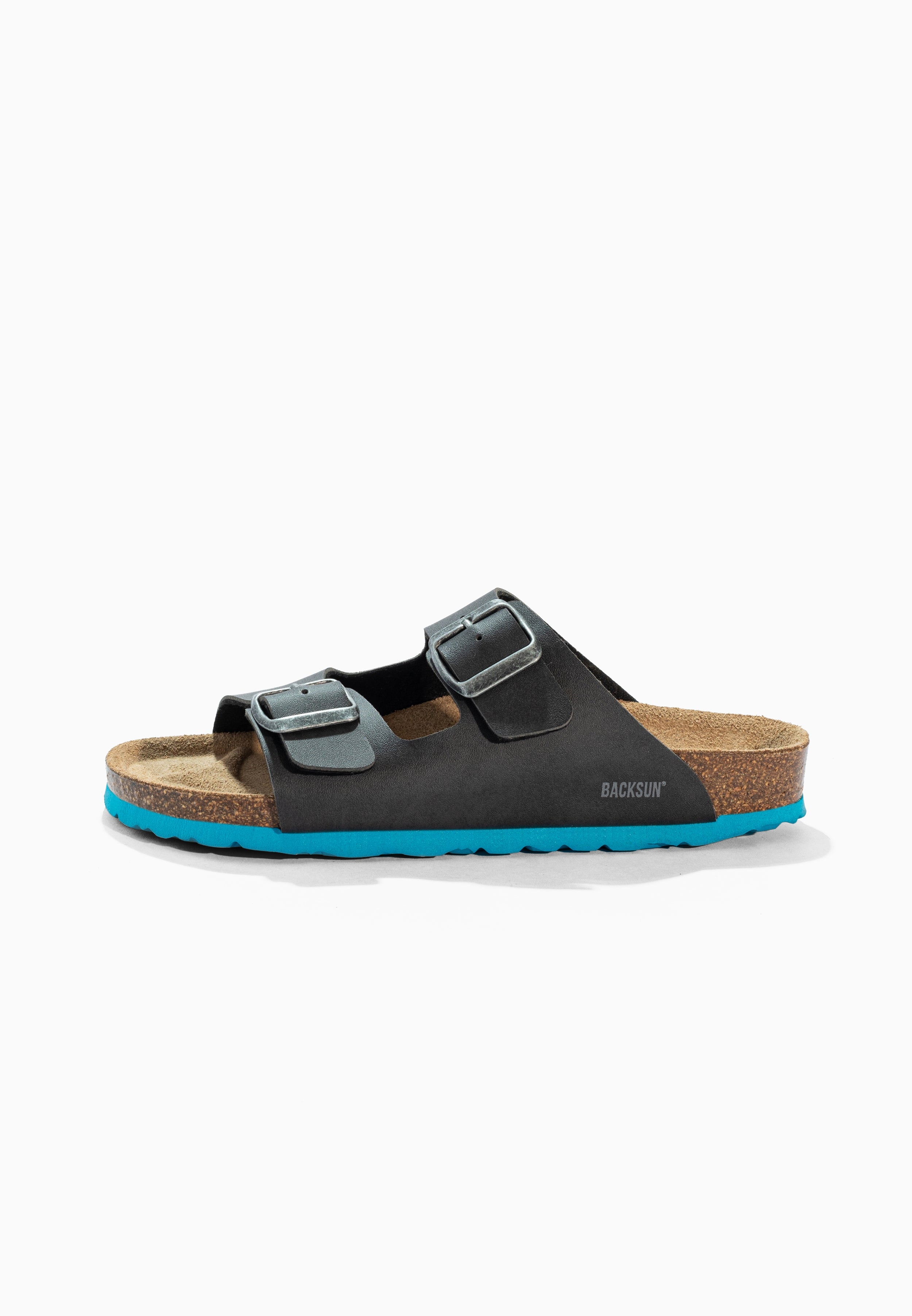 Sandales 2 Brides Bali Anthracite