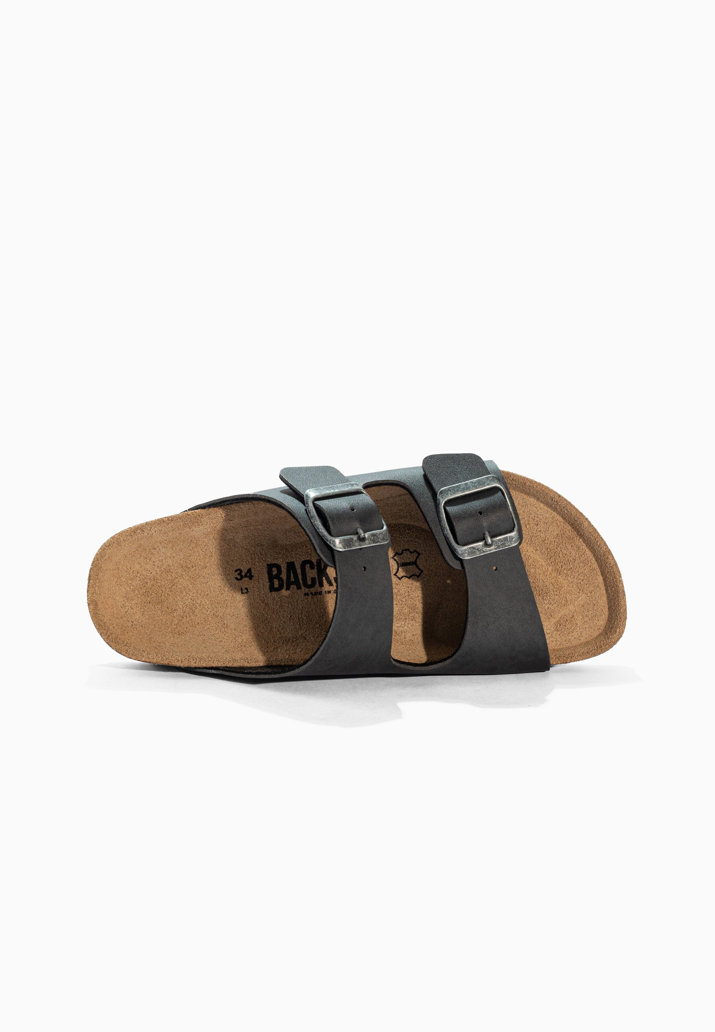 Sandales 2 Brides Bali Anthracite