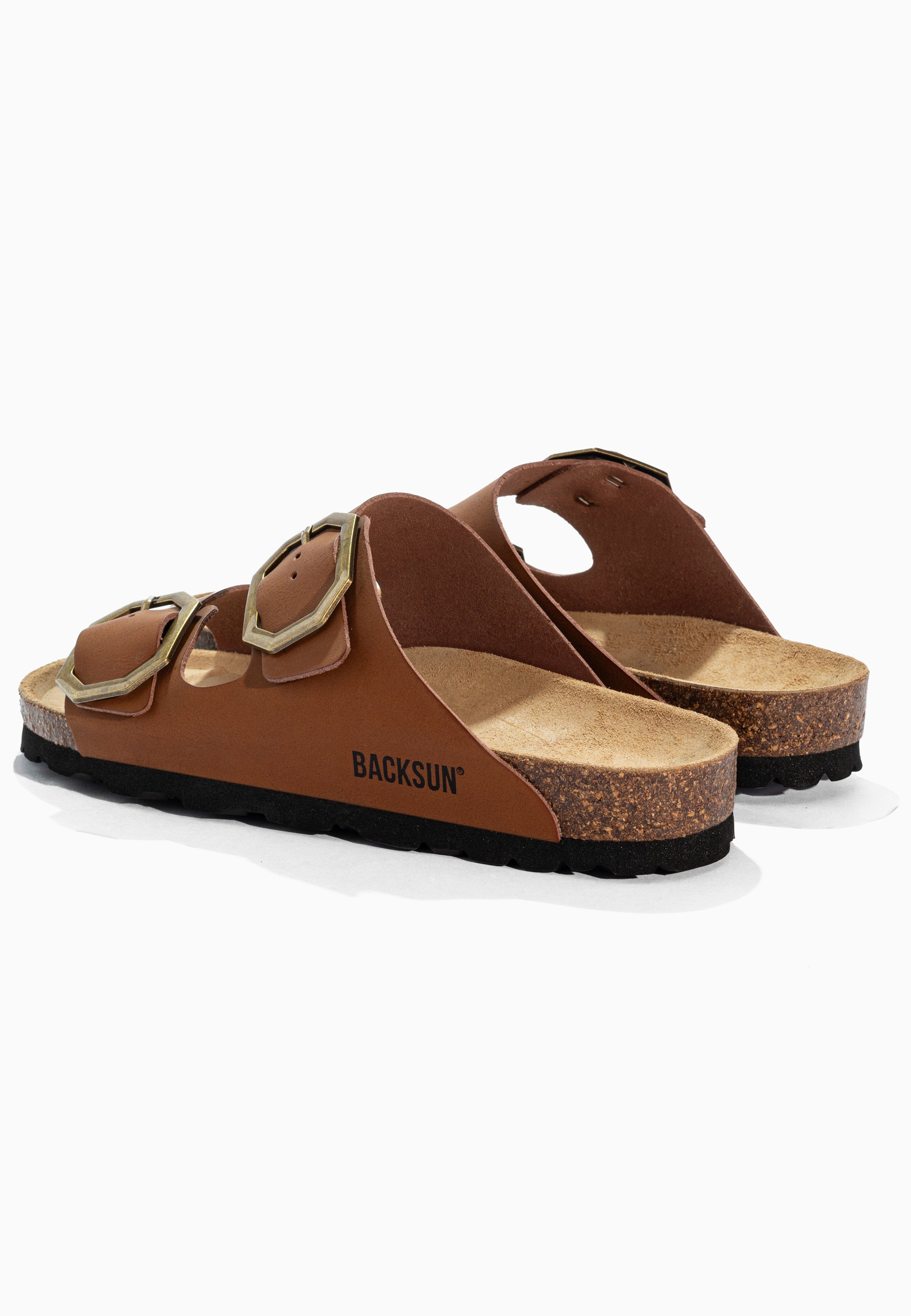Sandales 2 Brides Londrina Camel