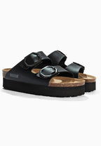 Maldives Black Platform Sandals