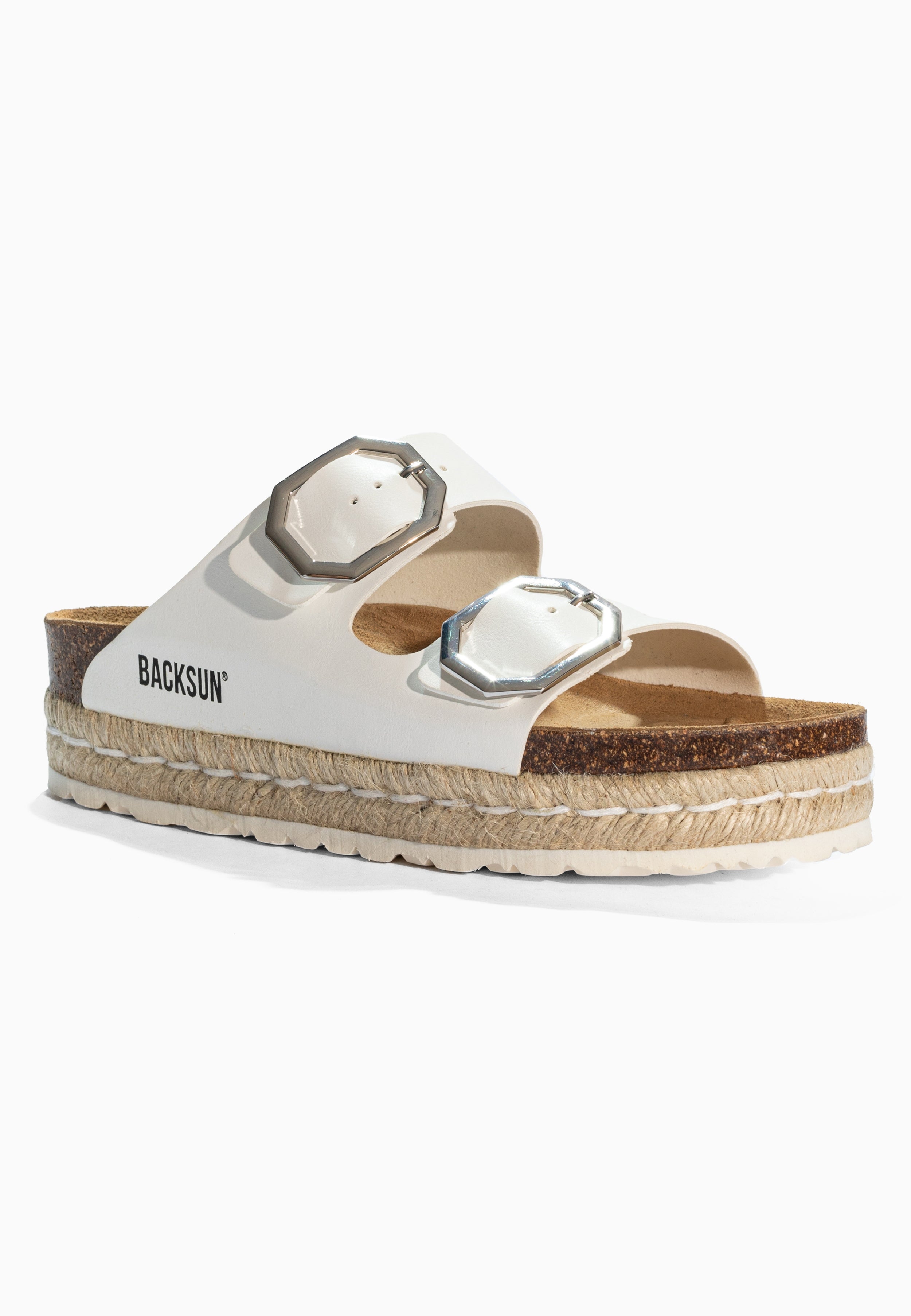 Sandales à Plateforme  Gwana Blanc