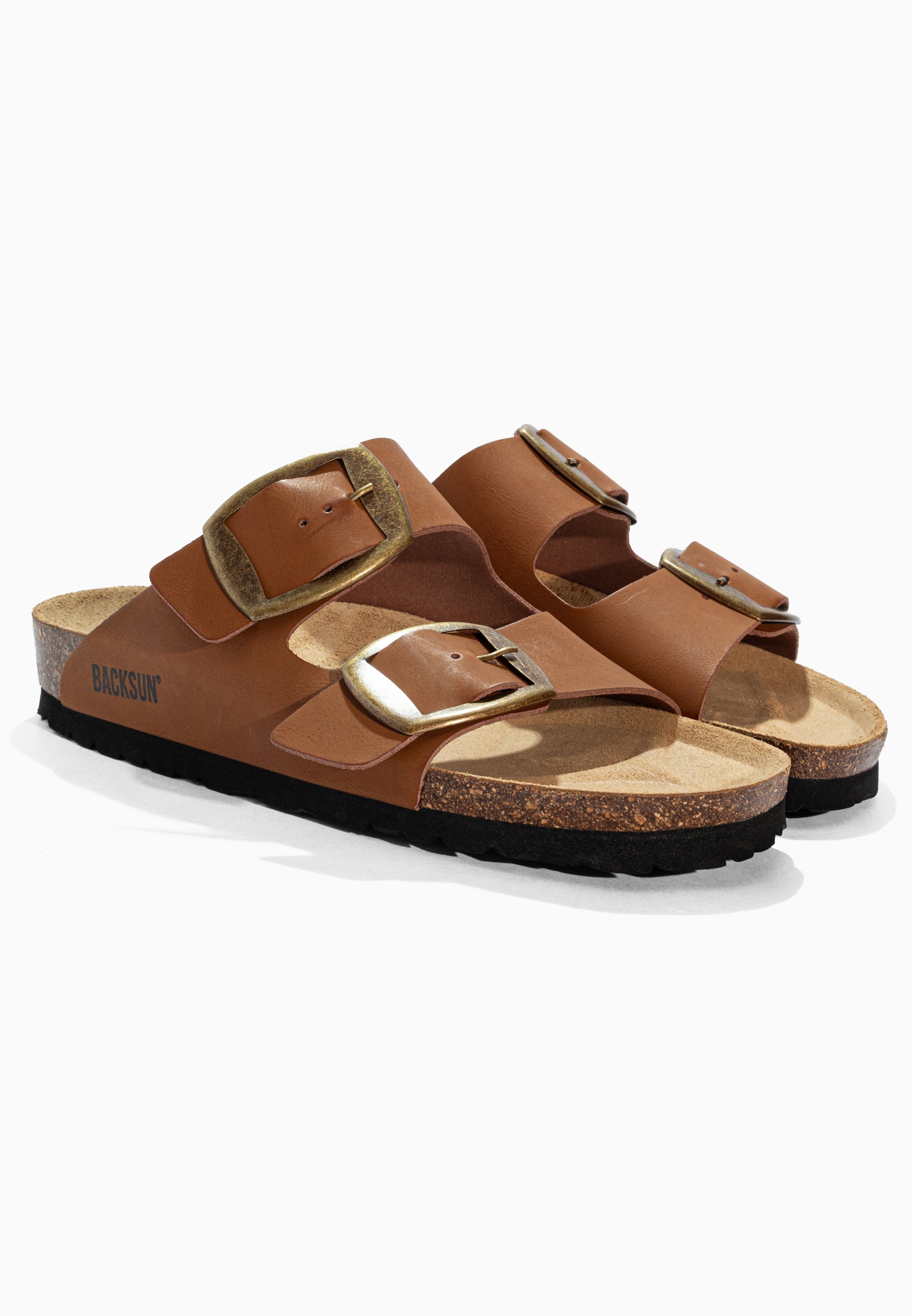 Sandales 2 Brides Londrina Camel