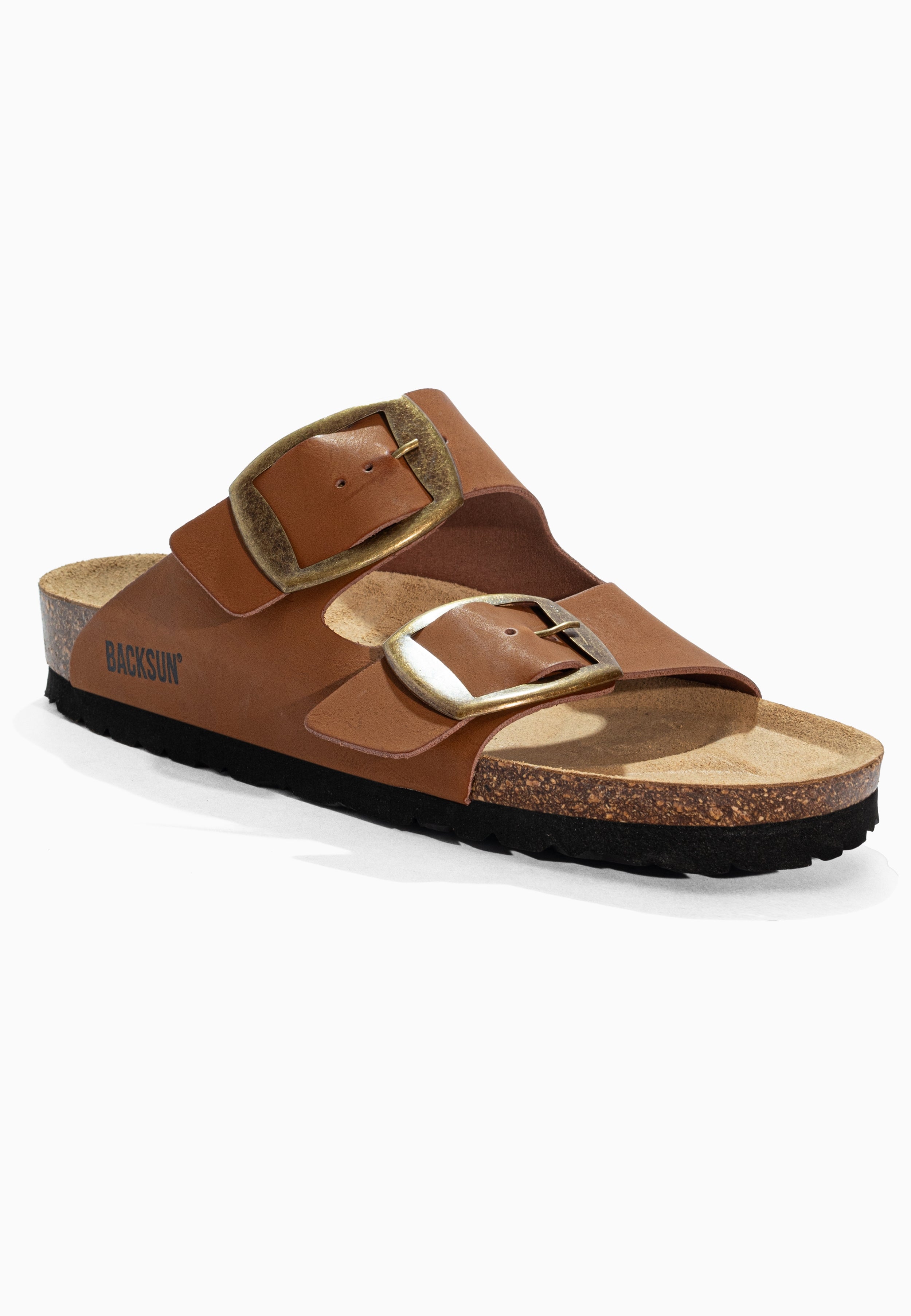 Sandales 2 Brides Londrina Camel