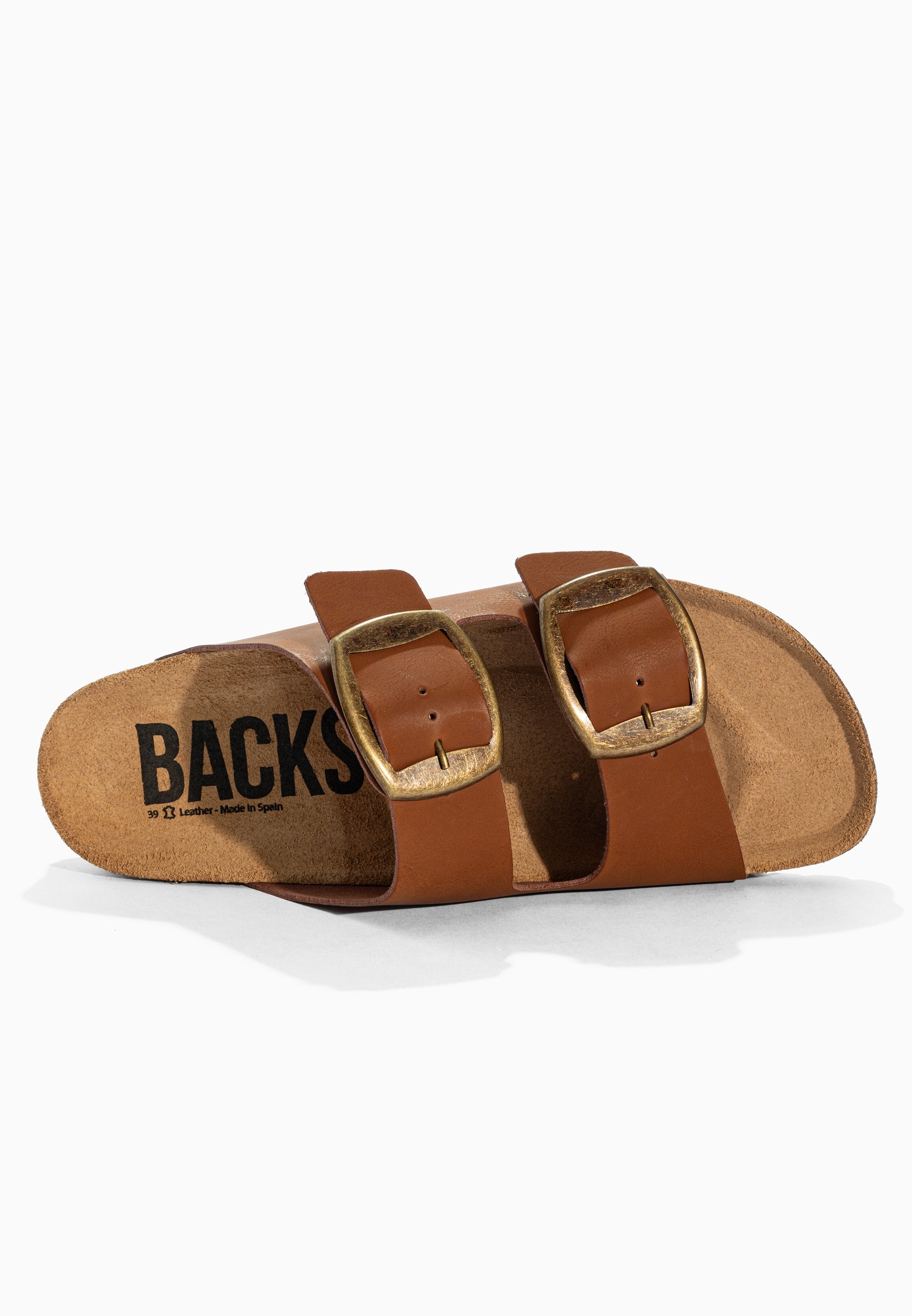 Sandales 2 Brides Londrina Camel