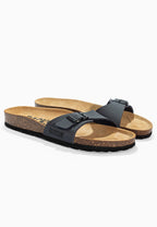 Paris Navy Blue 1 Strap Sandals