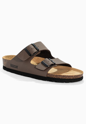 Sandales 2 Brides Bali Marron