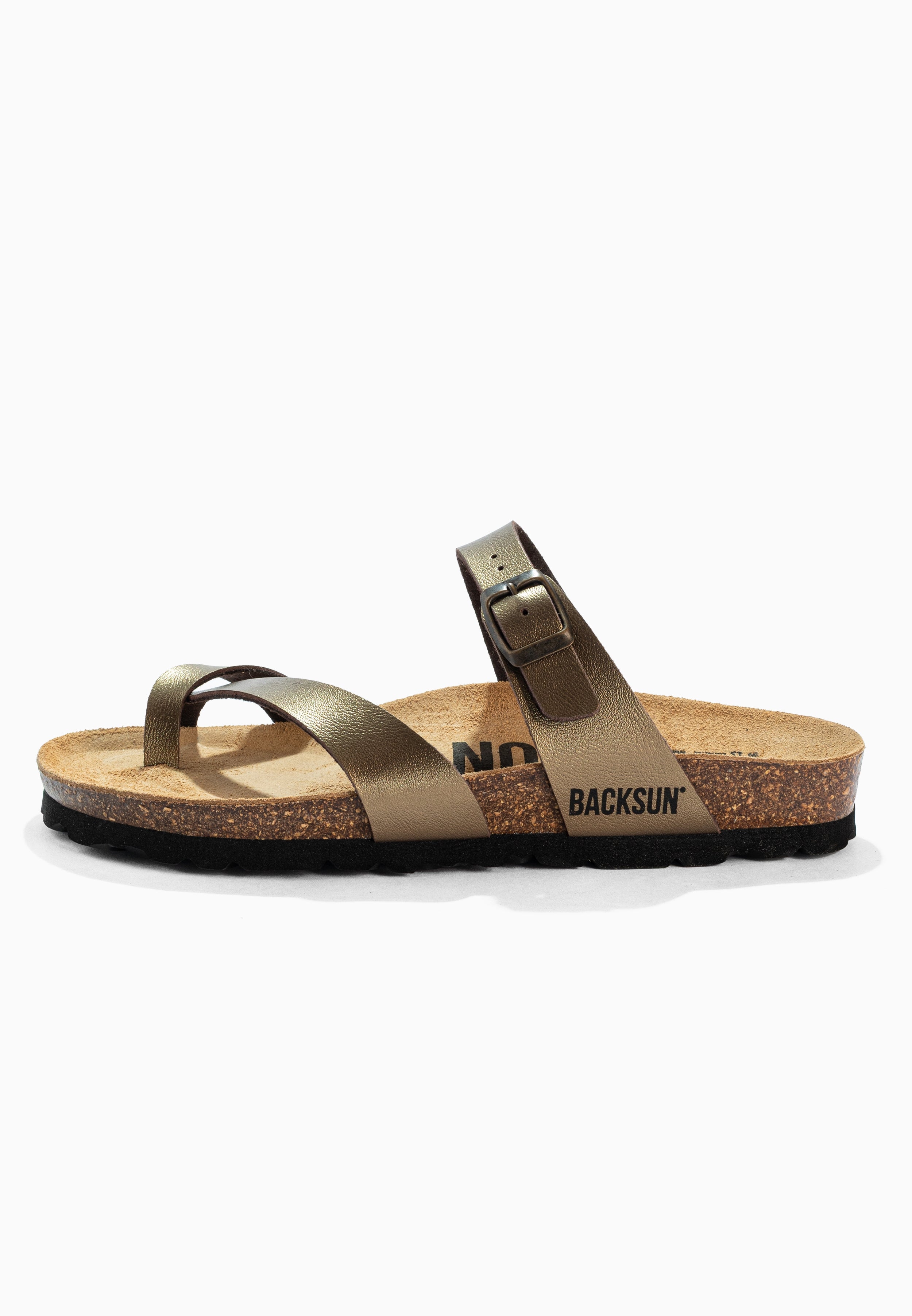 Sandales à Entre-doigts Barcelone Bronze
