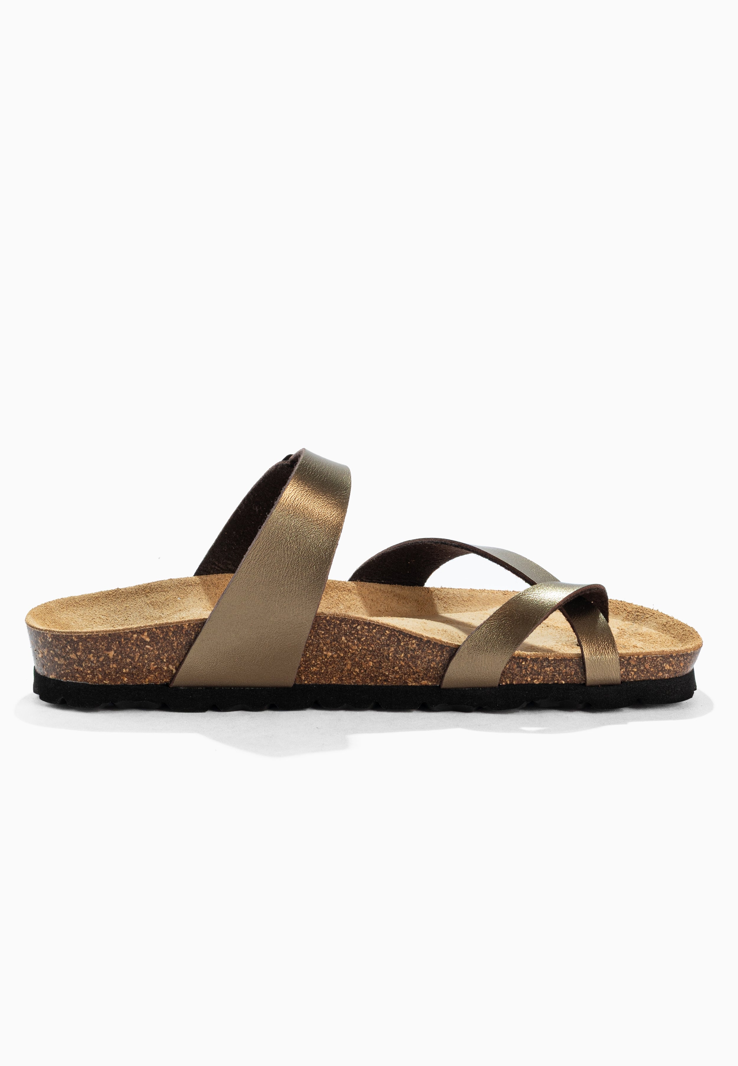 Sandales à Entre-doigts Barcelone Bronze