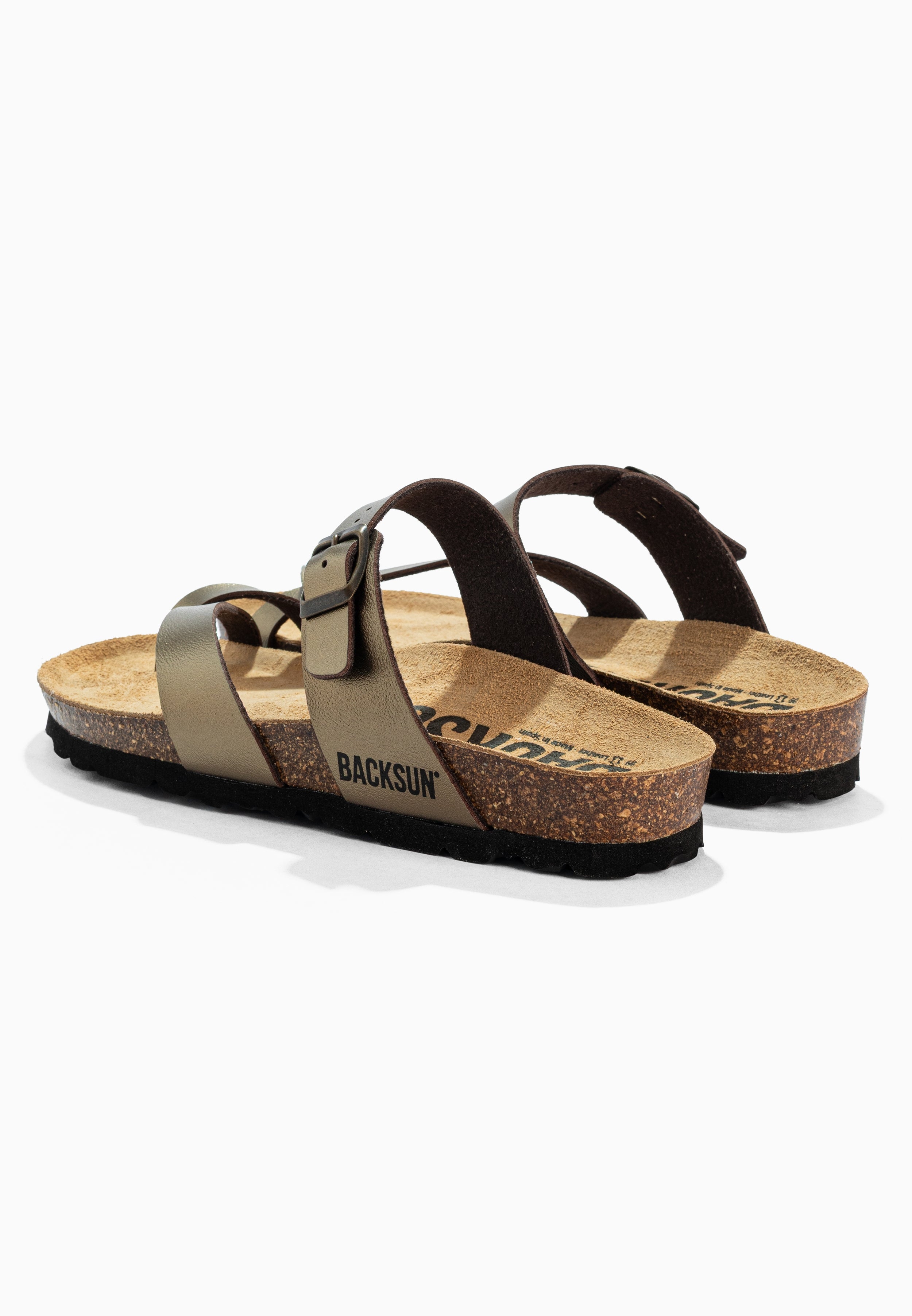 Sandales à Entre-doigts Barcelone Bronze