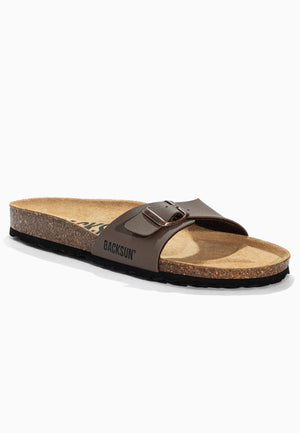 Sandales 1 Bride Paris Taupe