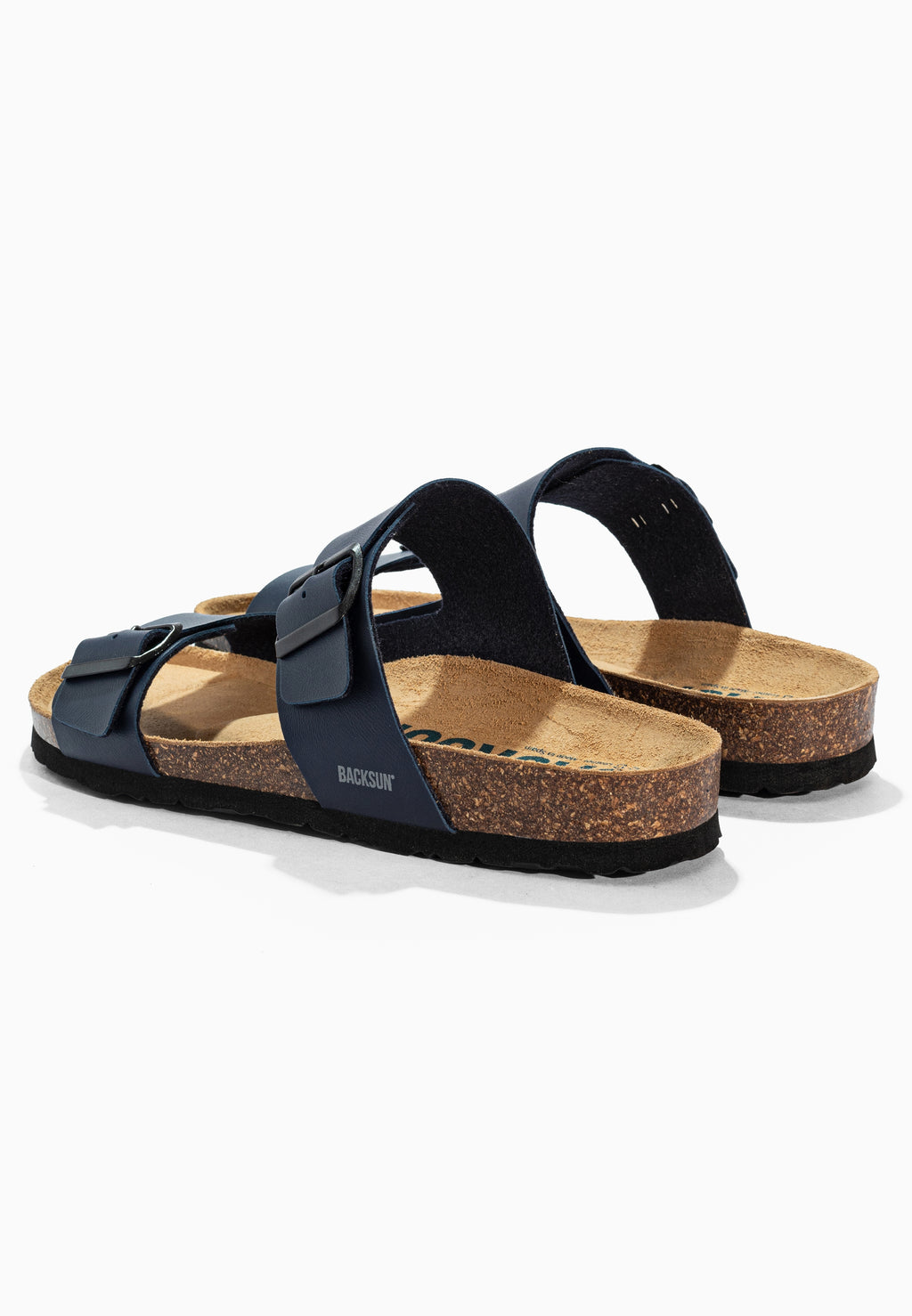 Sandales 2 Brides Messine Bleu marine