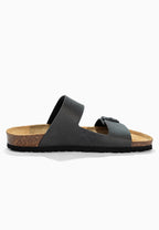 Sandales 2 Brides Messine Anthracite