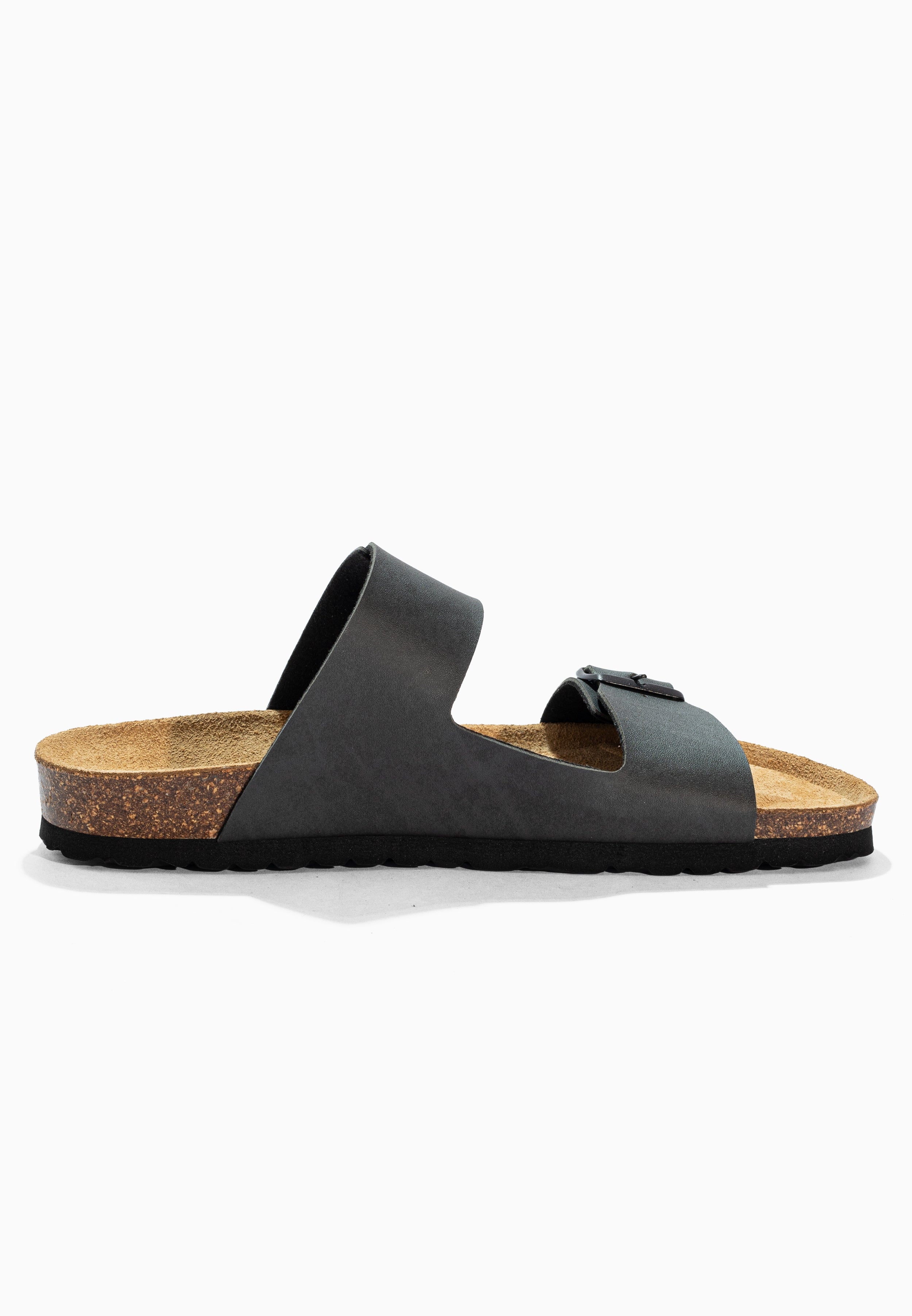 Sandales 2 Brides Messine Anthracite