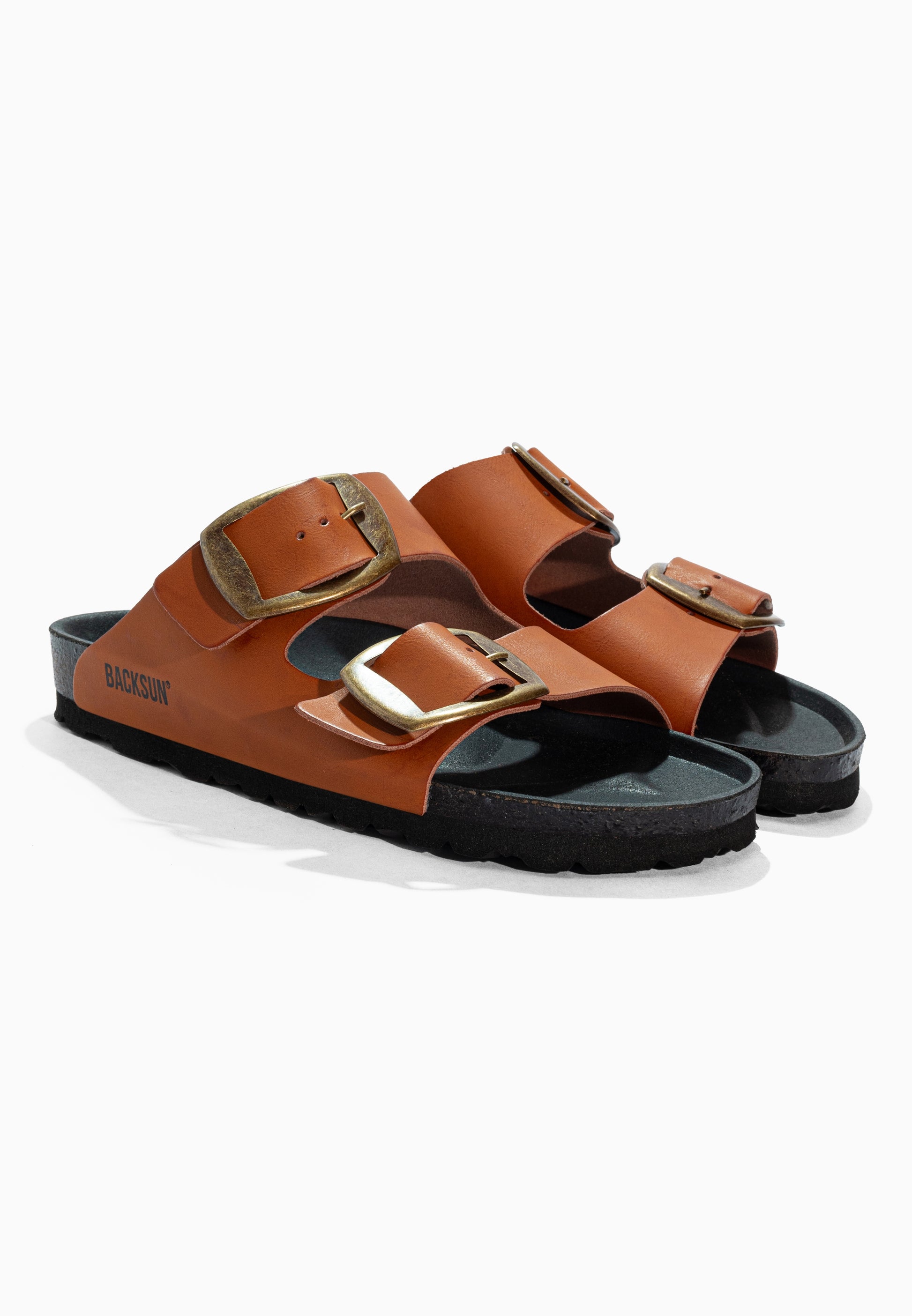 Sandales 2 Brides Londrina Camel