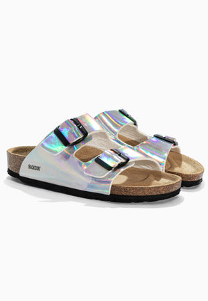 Sandales 2 Brides Bali Holographique