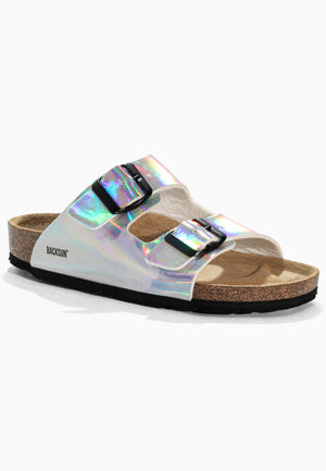 Sandales 2 Brides Bali Holographique