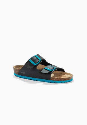 Sandales 2 Brides Bali Anthracite