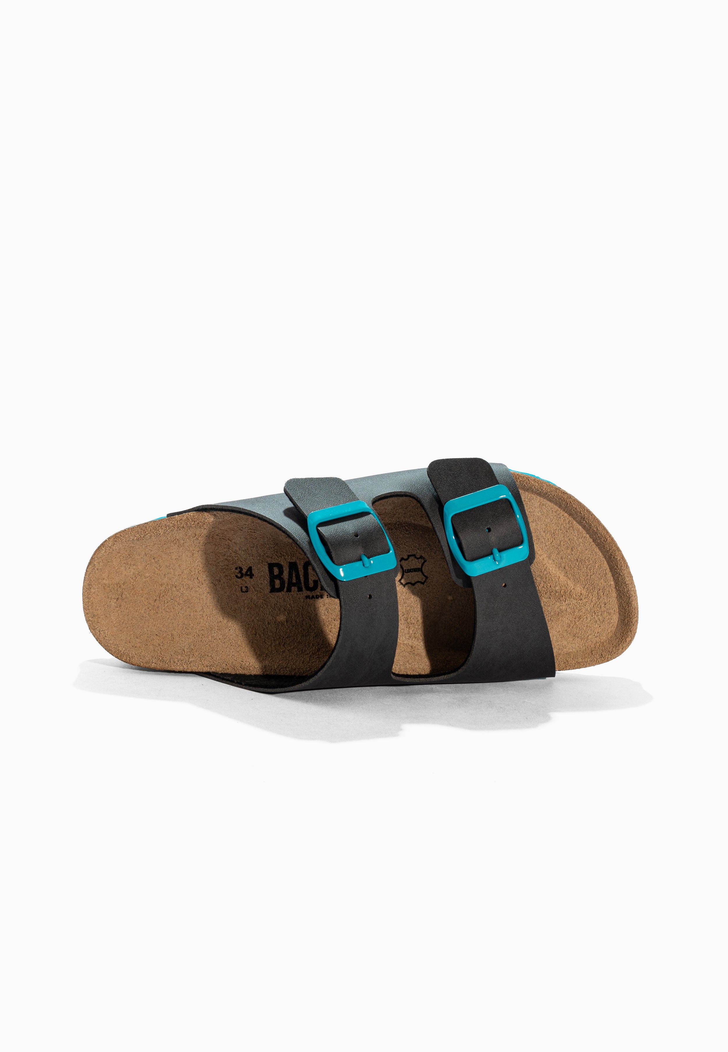 Sandales 2 Brides Bali Anthracite