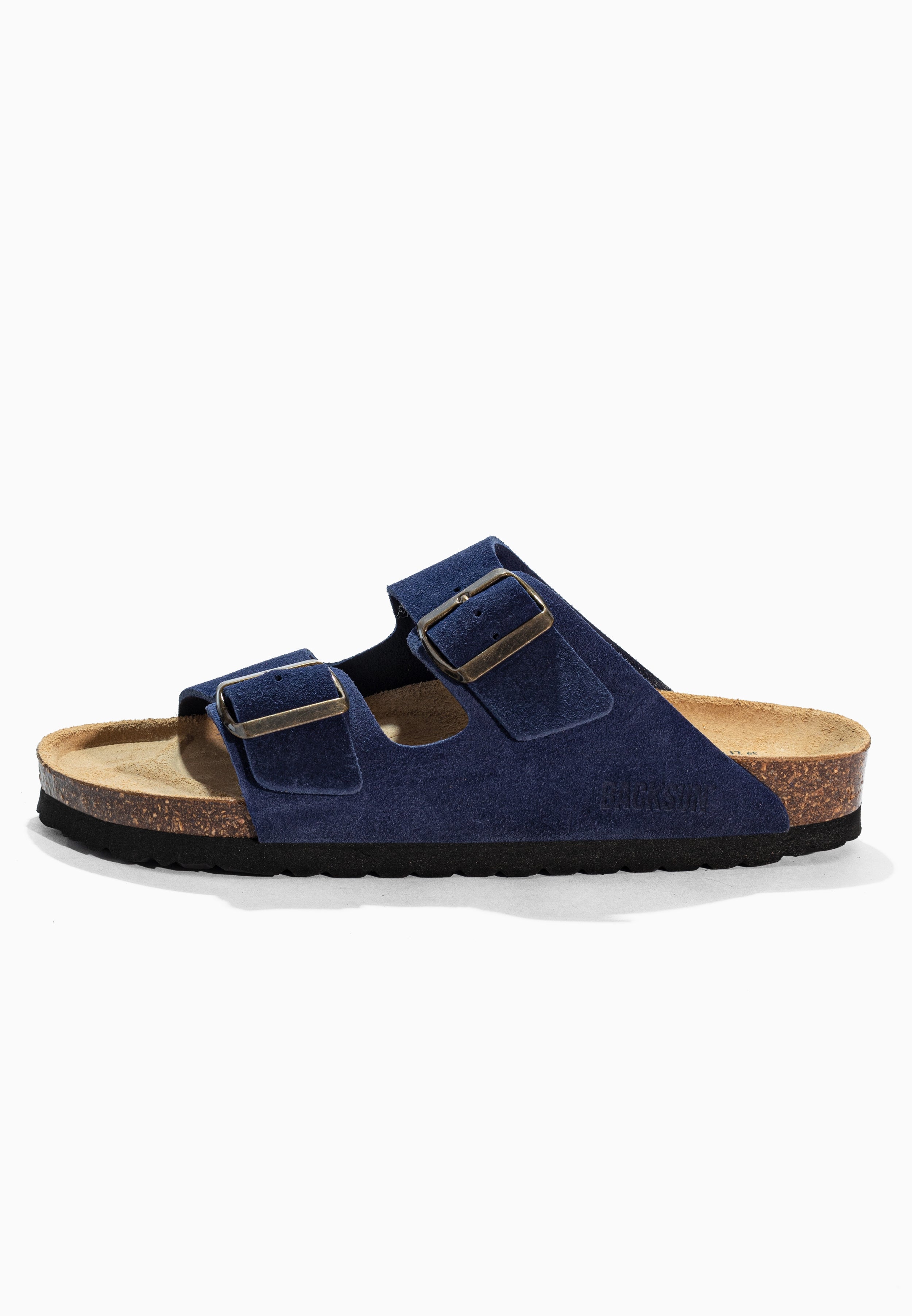 Sandales 2 Brides Bali Bleu marine en Cuir Suédé