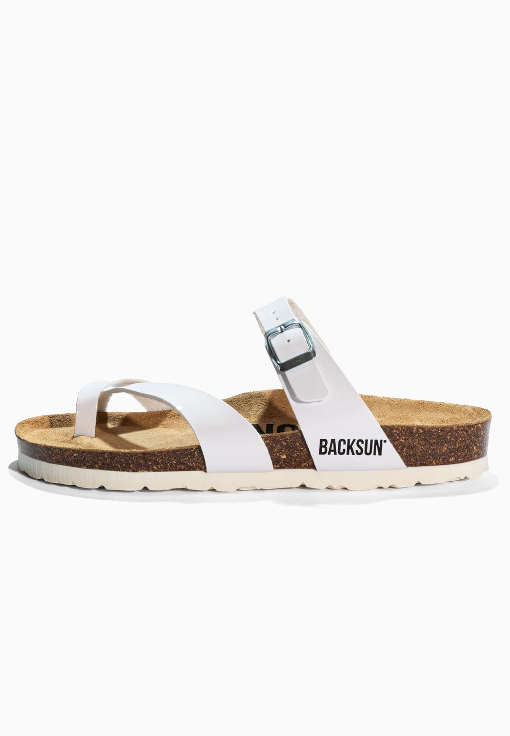 Sandales à Entre-doigts Barcelone Blanc