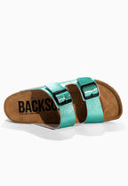 Gwana Mint Platform Sandals