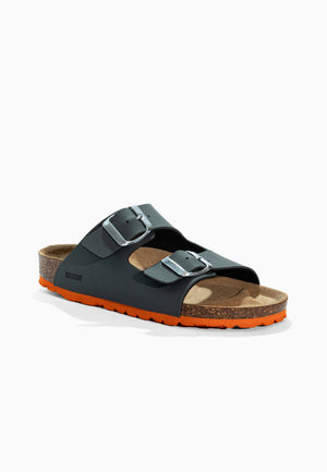 Sandales 2 Brides Bali Anthracite