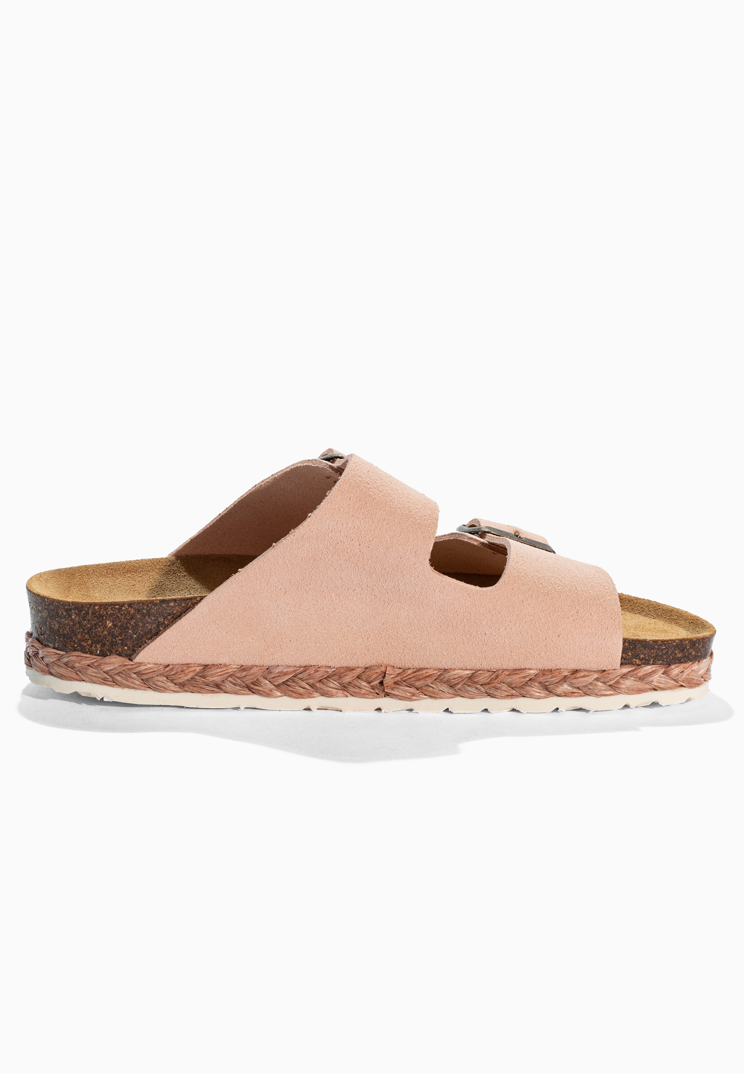 Sandales 2 Brides Vada Pêche en Cuir Suédé