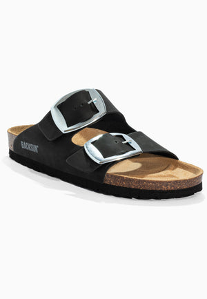 Londrina 2 Strap Sandals Black