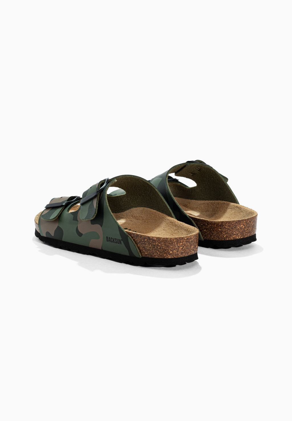 Sandales 2 Brides Bali Kaki Camouflage