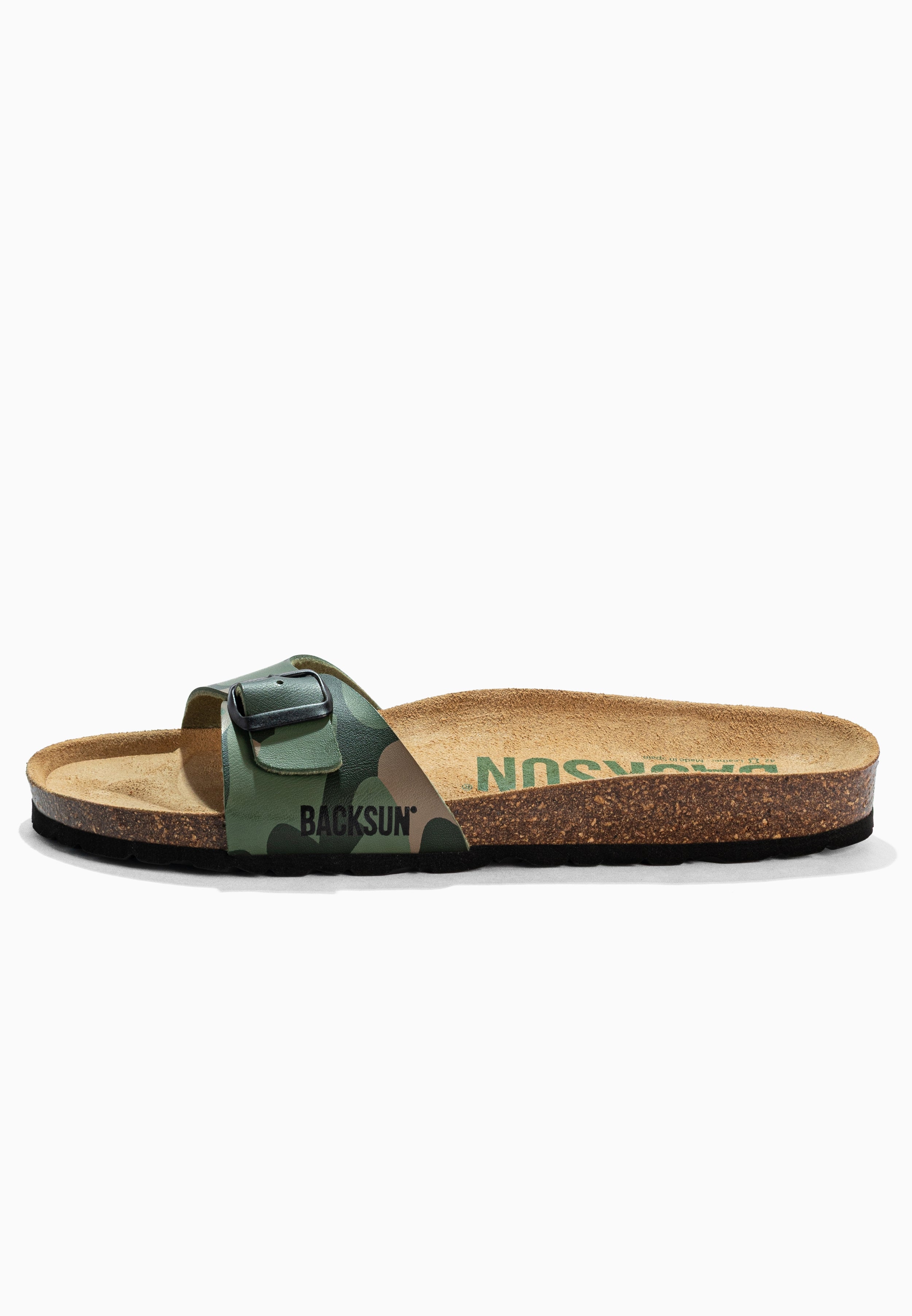 Sandales 1 Bride Paris Kaki Camouflage