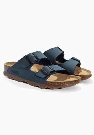 Sandales 2 Brides Bali Bleu marine