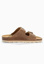 Sandales 2 Brides Bali Camel en Cuir