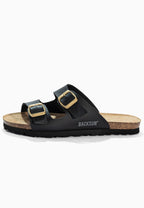Sandales 2 Brides Hasard  Noir