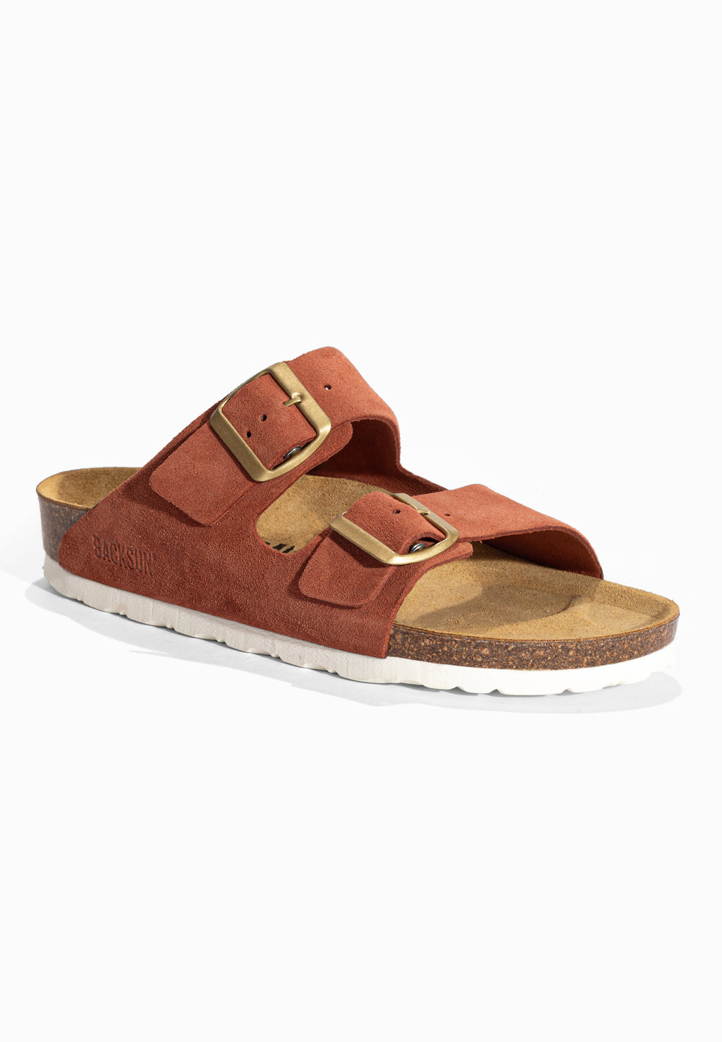 Sandales Bali Terracotta en Cuir Suédé