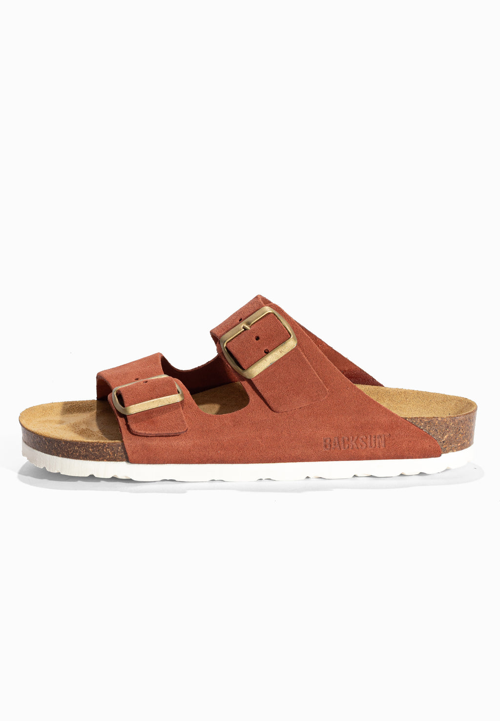 Sandales Bali Terracotta en Cuir Suédé