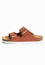 Sandales Bali Terracotta en Cuir Suédé