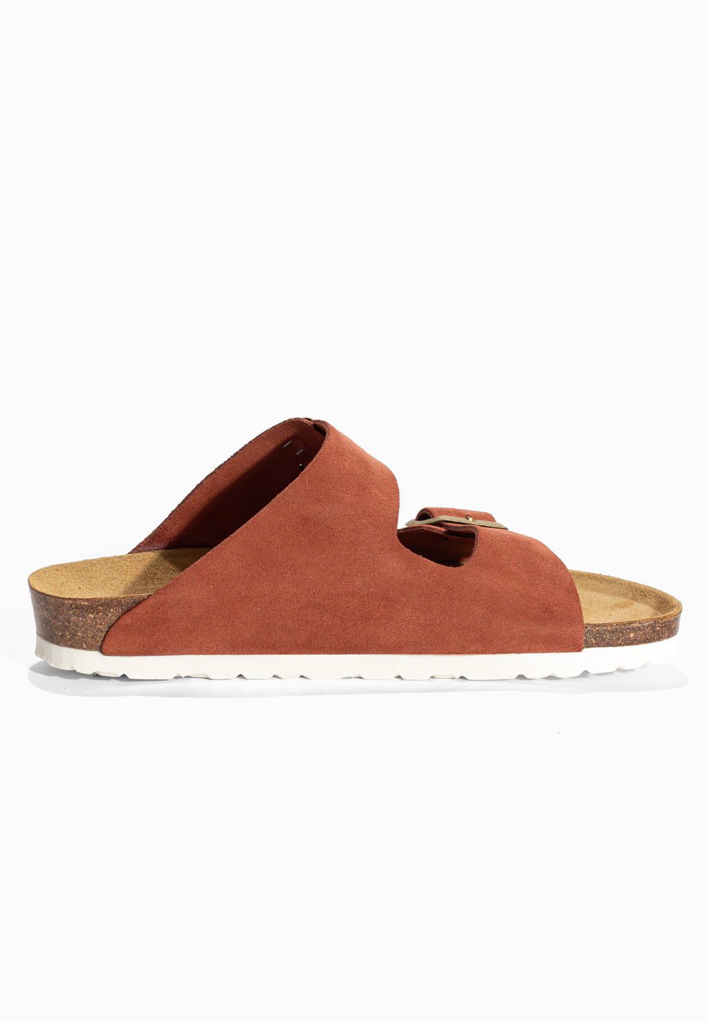 Sandales Bali Terracotta en Cuir Suédé