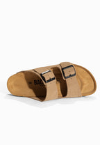 Sandales Bali Beige en Cuir Suédé