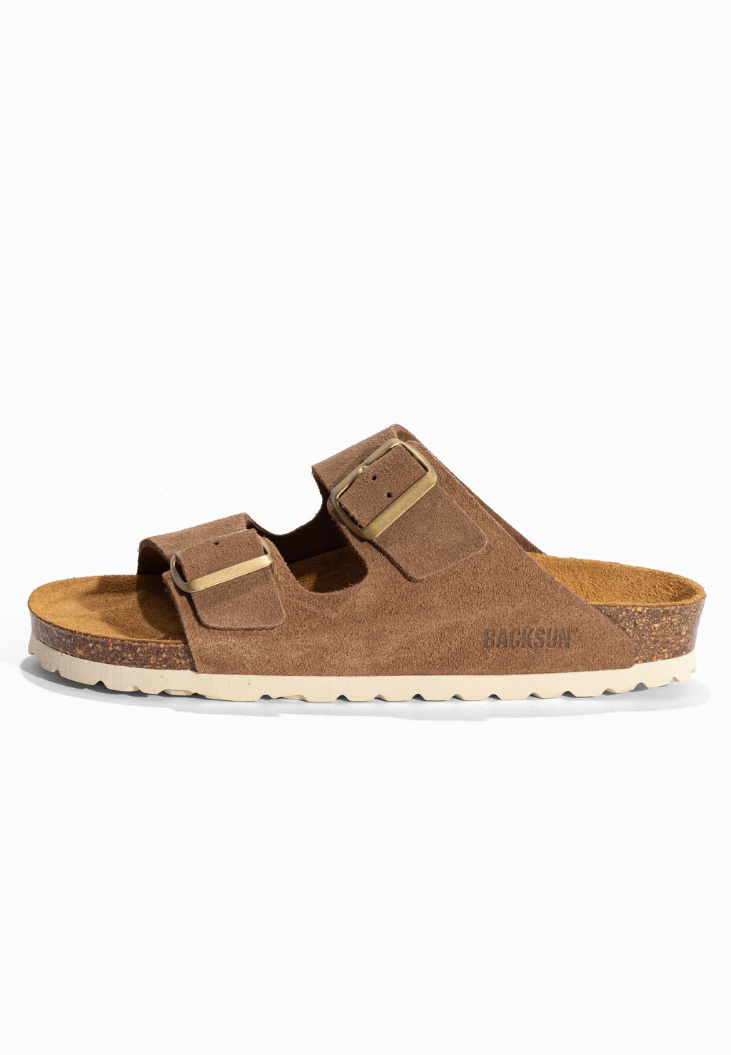 Sandales Bali Taupe clair en Cuir Suédé