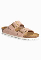 Sandales Bali Rose clair en Cuir Suédé