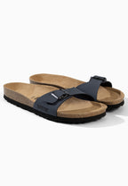 Paris 1 Strap Navy Blue Sandals