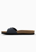 Paris 1 Strap Navy Blue Sandals