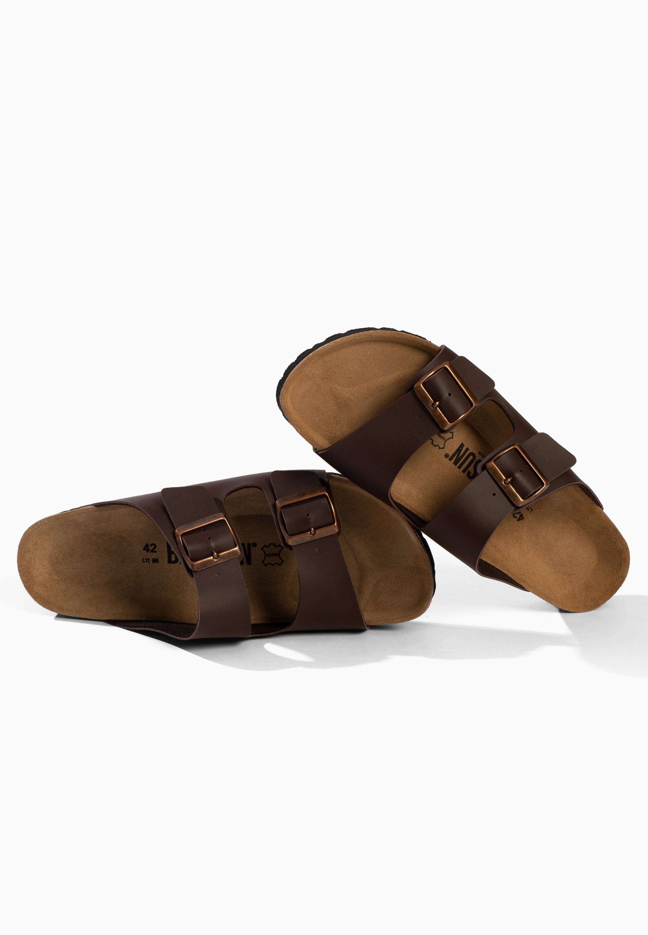 Sandales Bali 2 Brides Marron