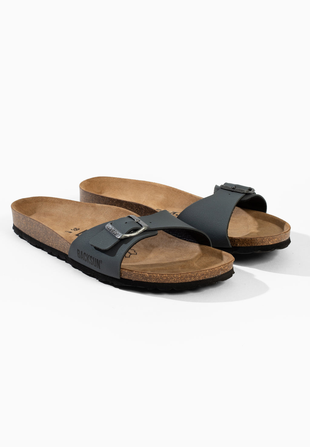 Sandales 1 Bride Paris Gris