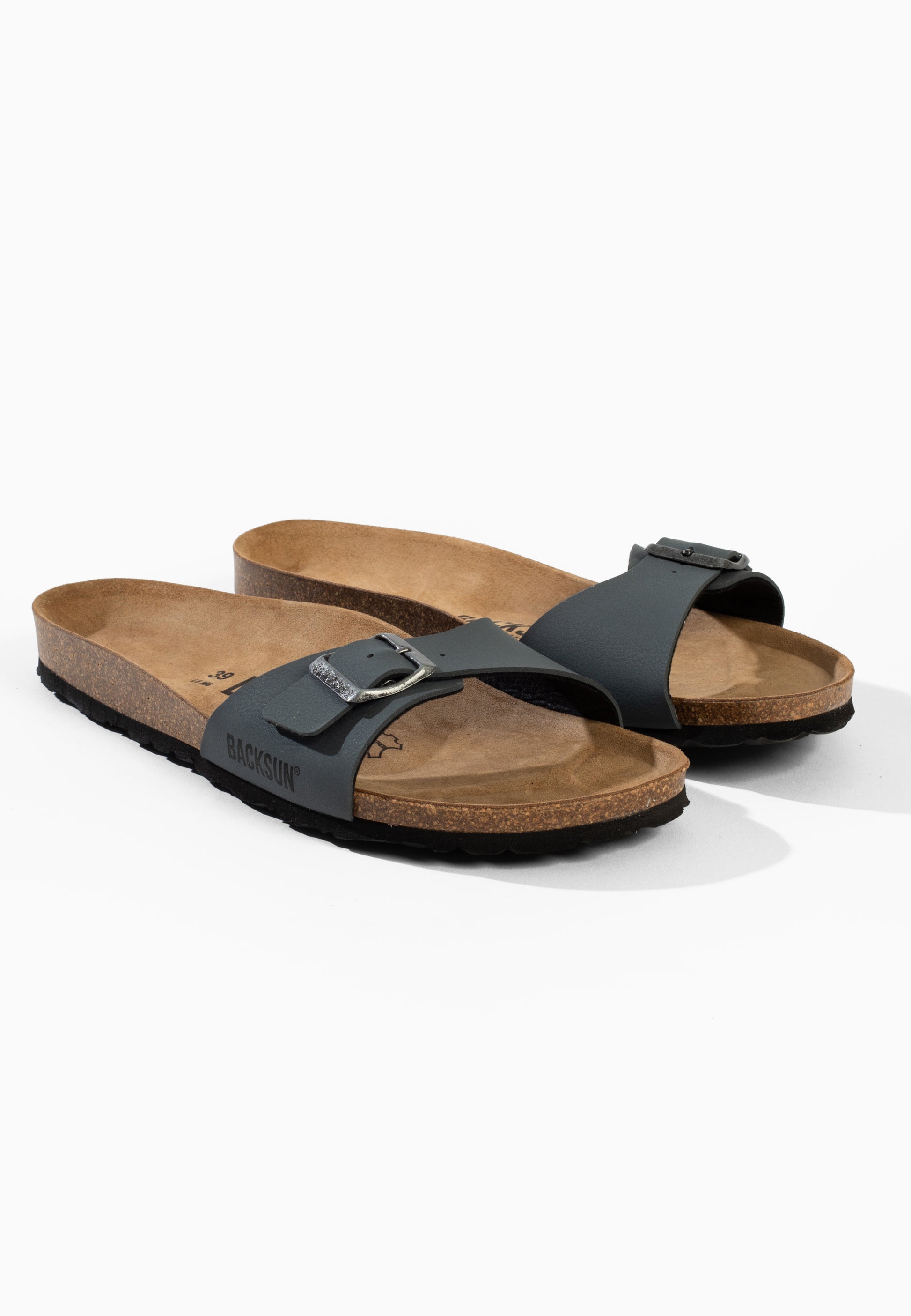 Sandales 1 Bride Paris Gris