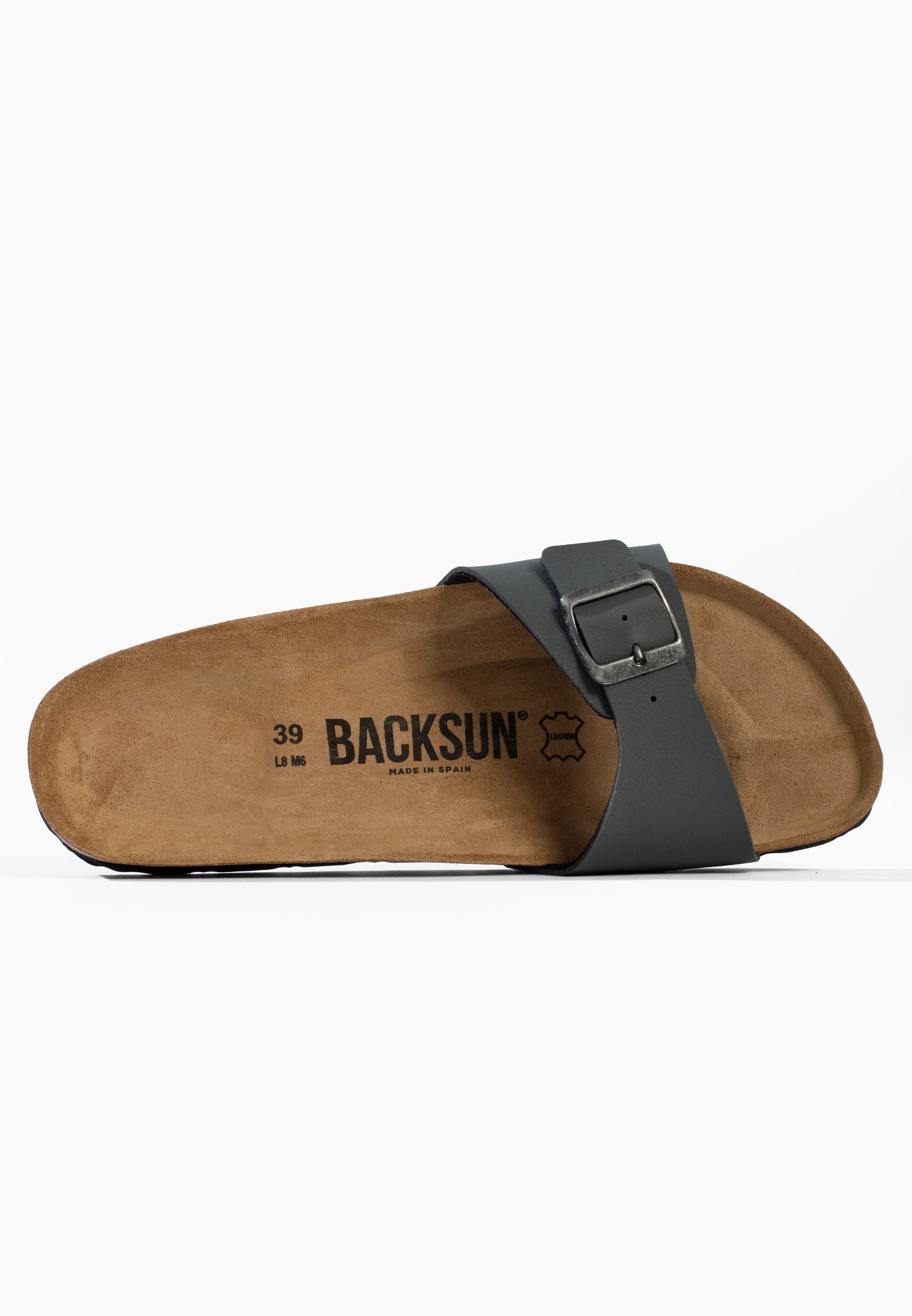 Sandales 1 Bride Paris Gris