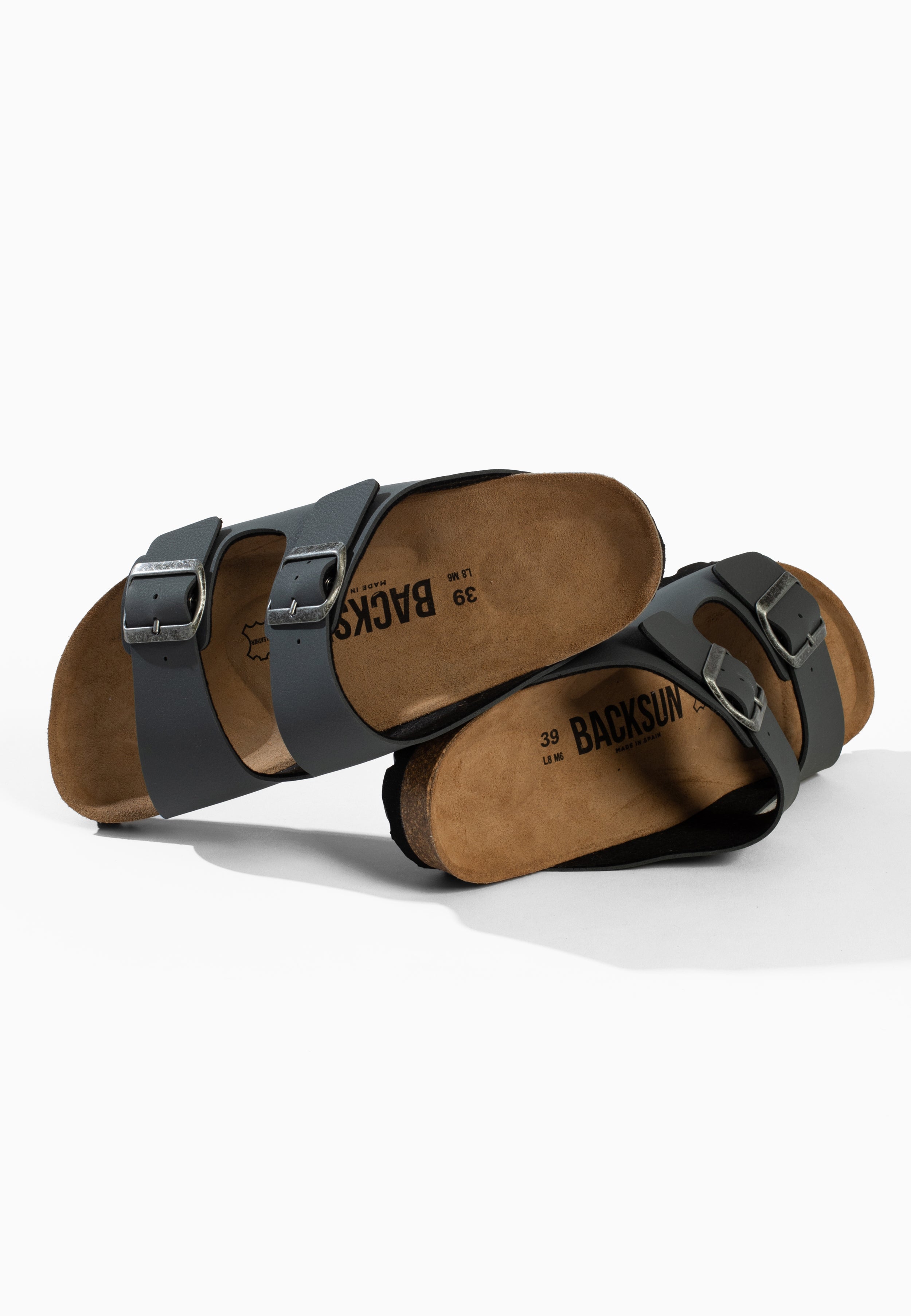 Sandales Bali 2 Brides Gris