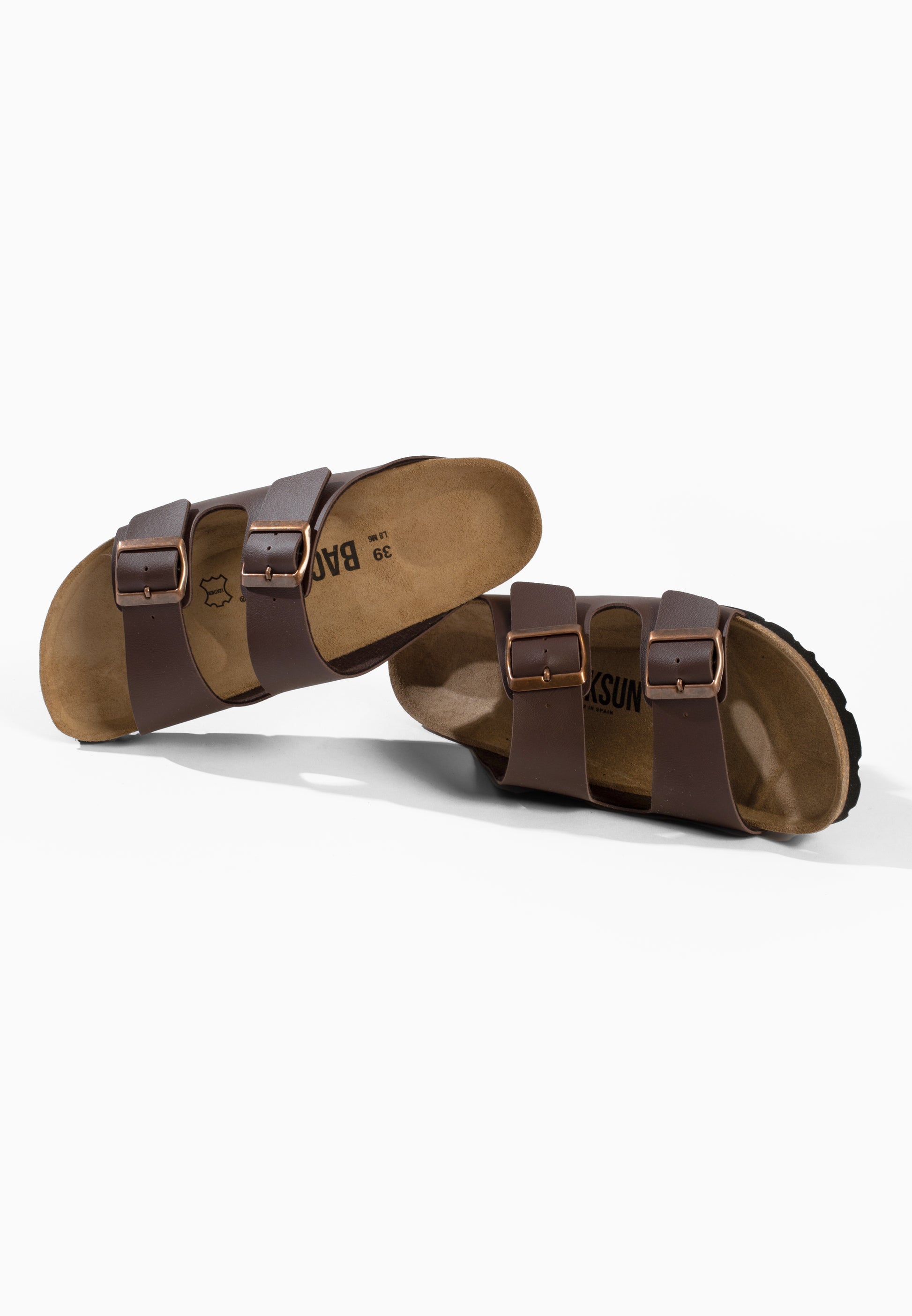Bali 2 Strap Brown Sandals