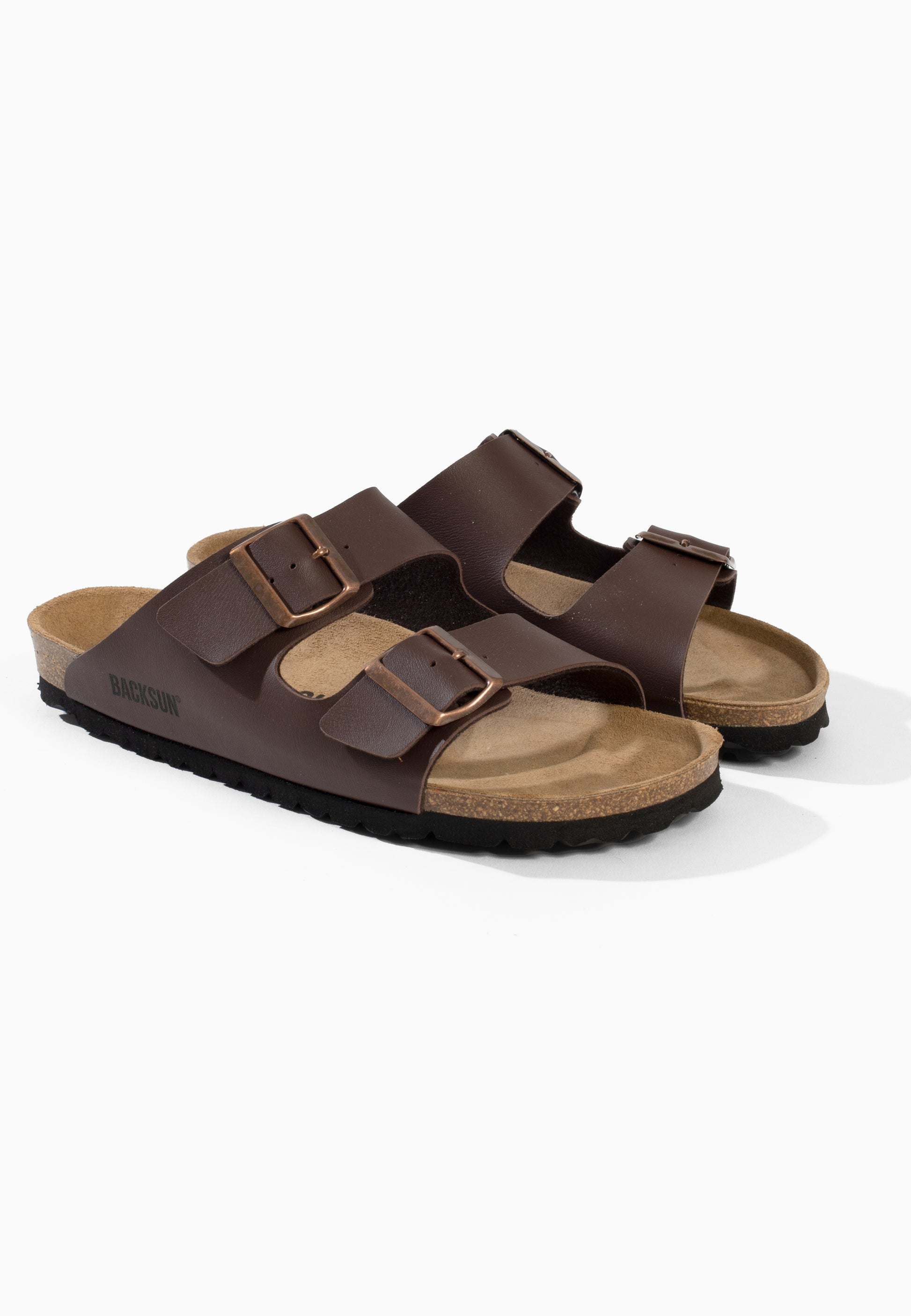Bali 2 Strap Brown Sandals