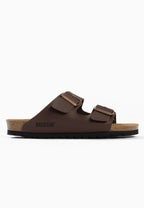 Braune Sandalen „Bali“ mit 2 Riemen